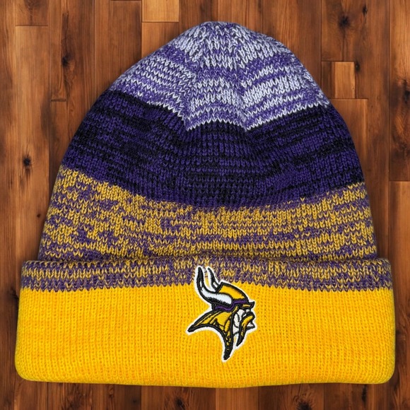 NFL Team Apparel Other - Minnesota Vikings Knit Cuff Beanie Hat NFL Team‎ Apparel Adult OSFM